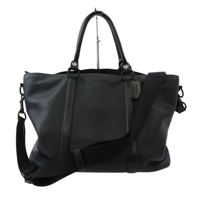 COACH コーチ その他バッグ 57773 Harness Metropolitan Tote レザー ハーネス メトロポリタン トートバッグ ネイビー系【中古】