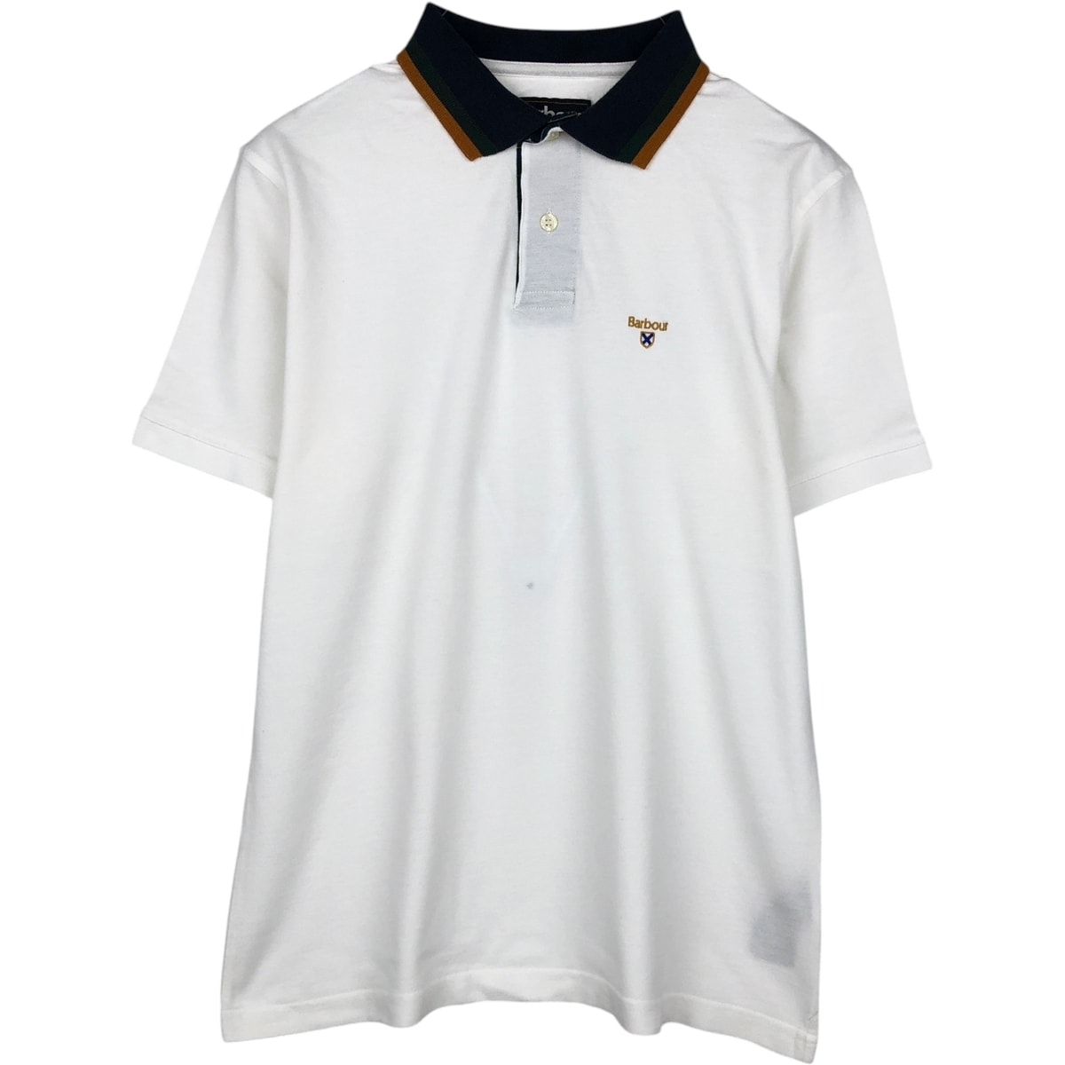 古着 バブアー Barbour 半袖 ポロシャツ メンズL相当/eaa620207