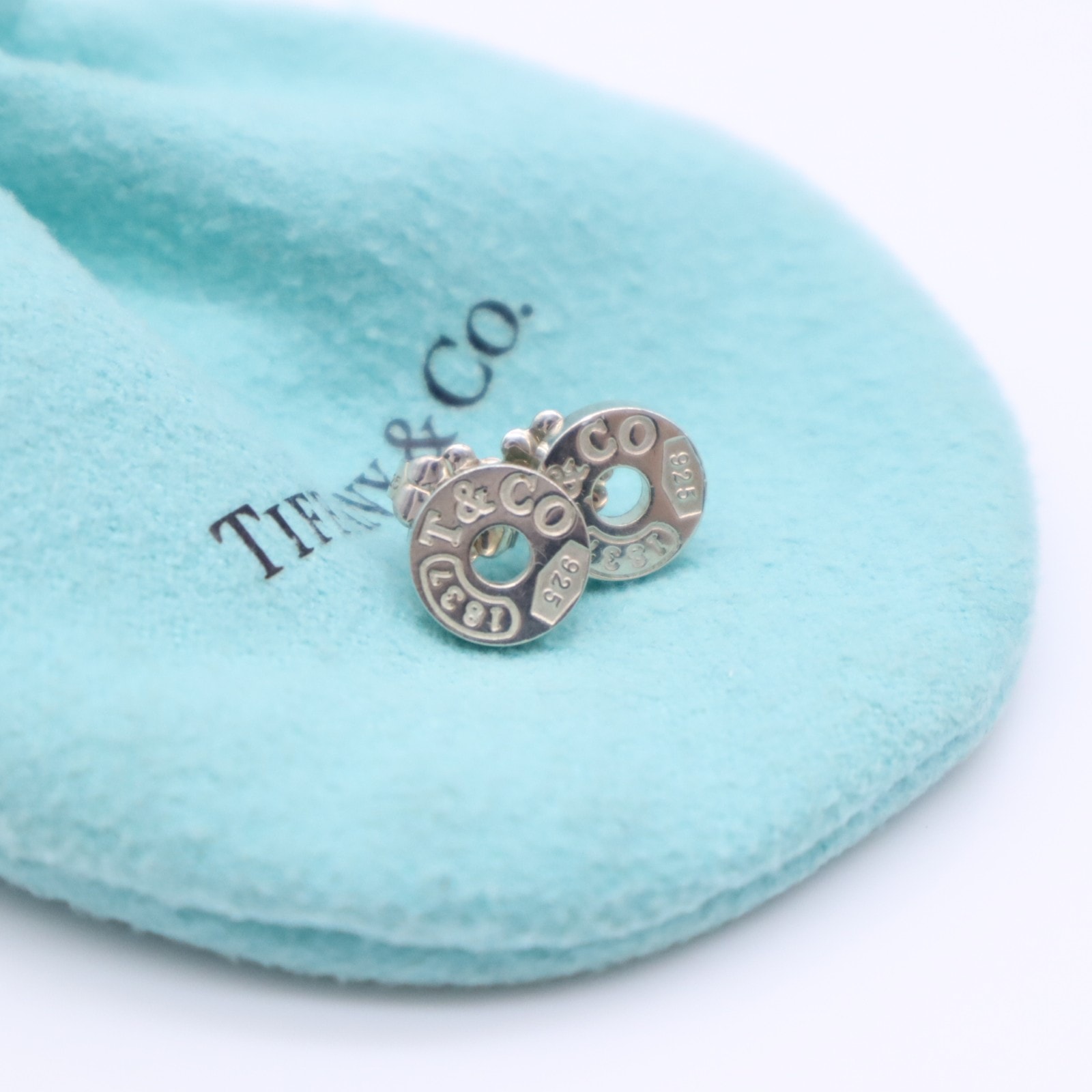 TIFFANY&Co. ティファニー 1837サークル ピアス 925 - ピアス シルバー シルバー レディース