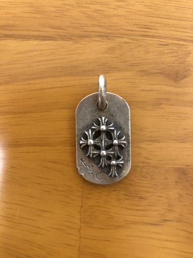 Chrome Hearts Raysd Cemetery Dog Tag New York Exclusive "Silver"