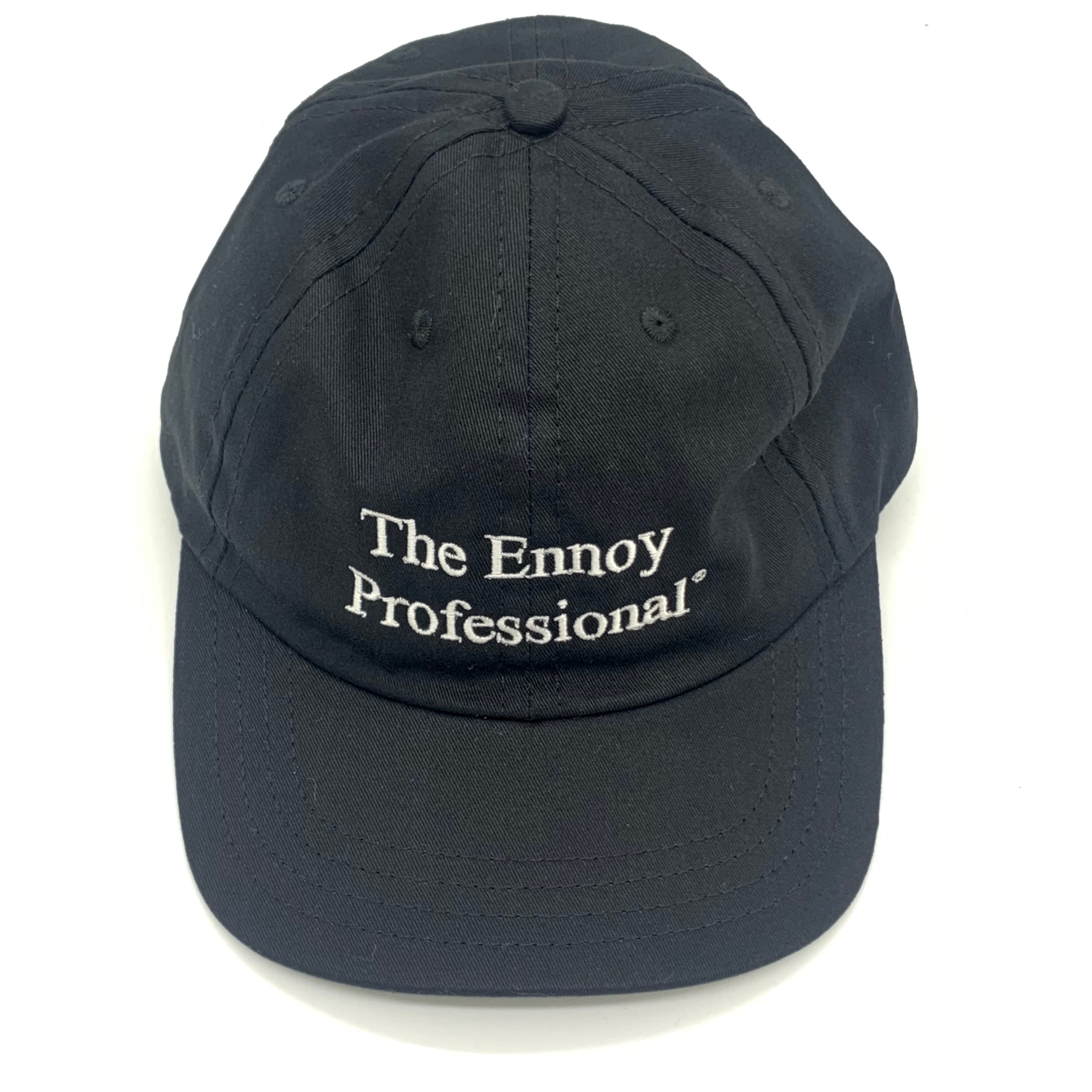 ENNOY Cotton Cap (The Ennoy Professional Logo) "Black" (24SS)