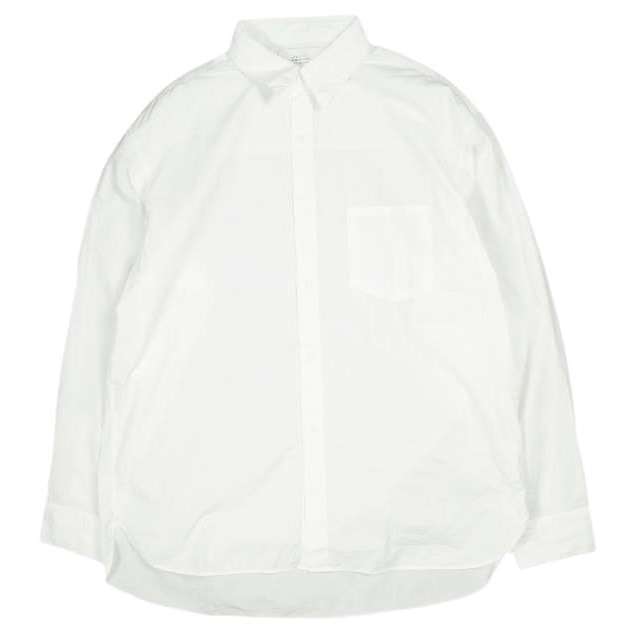 UNUSED アンユーズド 21AW 日本製 COTTON BROAD SHIRT コットンブロードシャツ US2086 2 WHITE 長袖 トップス g26517