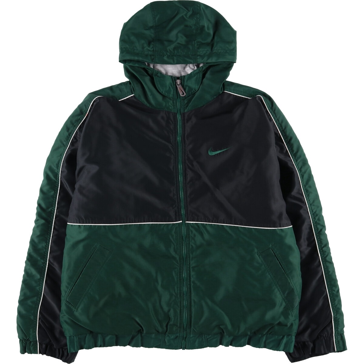 古着 90年代 ナイキ NIKE 中綿パーカー パファージャケット メンズM相当 ヴィンテージ/eaa581779