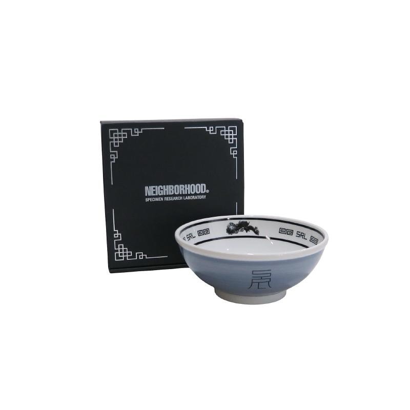 新品 NEIGHBORHOOD ネイバーフッド 23SS SRL.SMALL BOWL 231AINH-AC05 SPECIMEN RESEARCH LABORATORY スモール ボウル グレー ミニどんぶり 丼