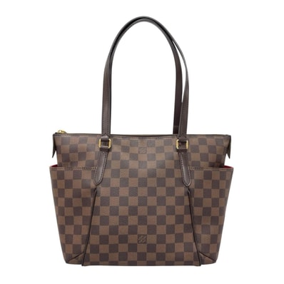 ルイヴィトン トータリーPM ダミエ トートバッグ ダミエキャンバス N41282 ブラウン レディース LOUIS VUITTON 中古