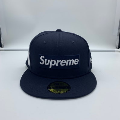 Supreme MLB Teams Box Logo New Era "Navy"