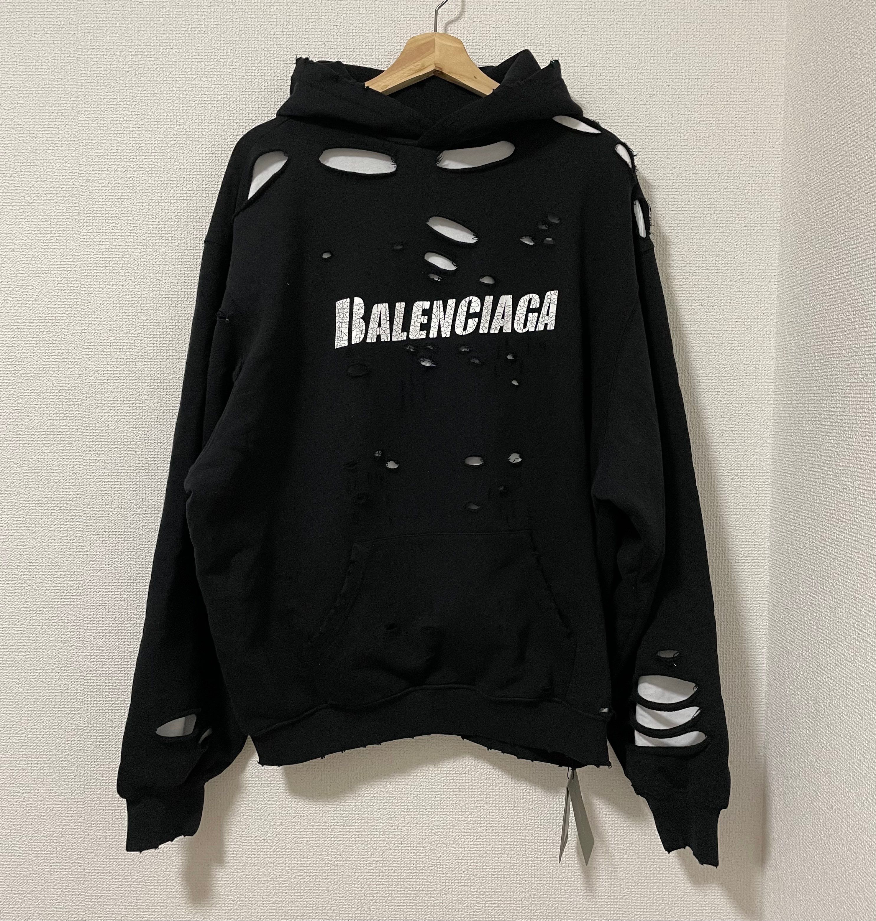 【新品】Balenciaga(バレンシアガ) オーバーサイズ パーカー