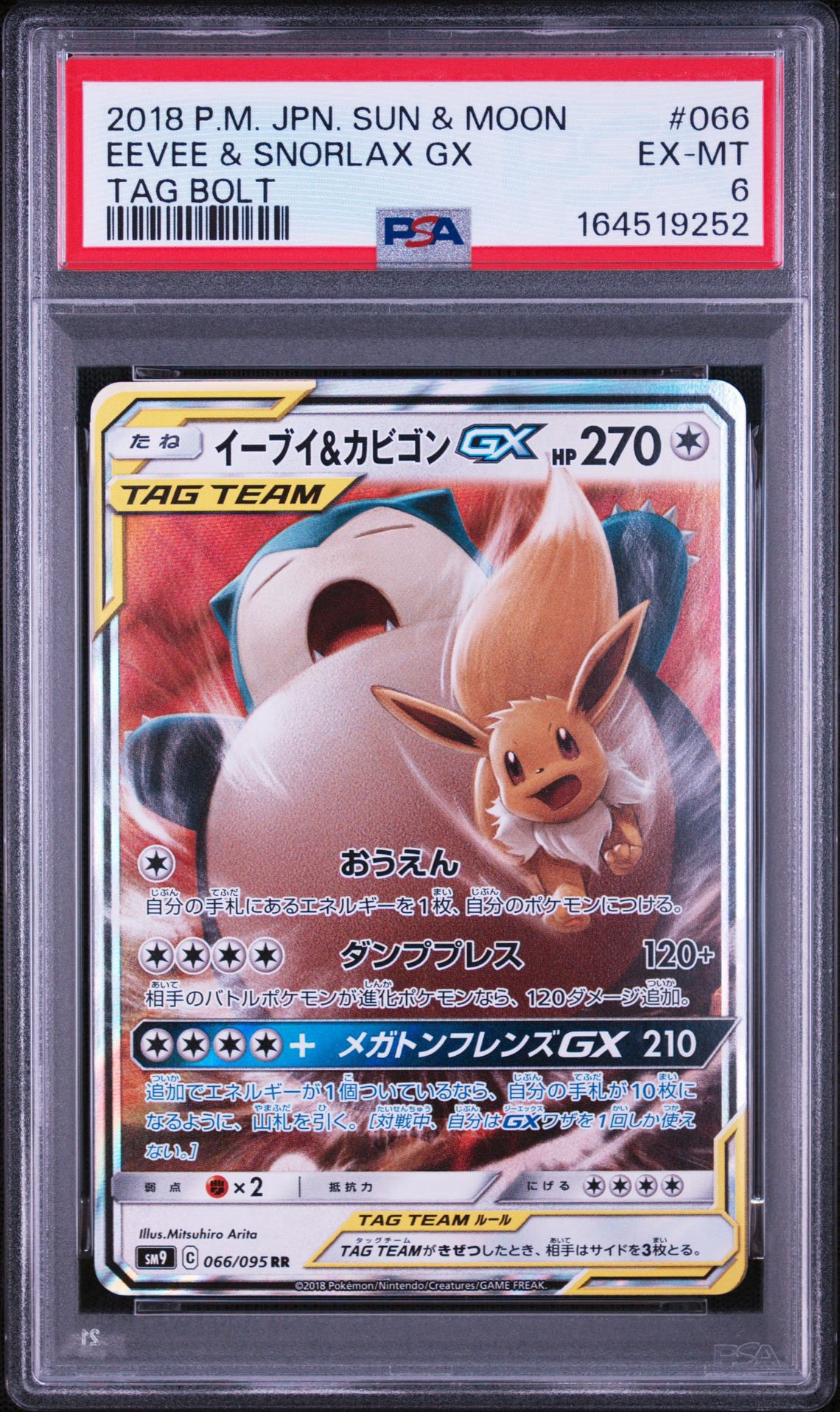 イーブイ&カビゴンGX RR [SM9 066/095](拡張パック「タッグボルト