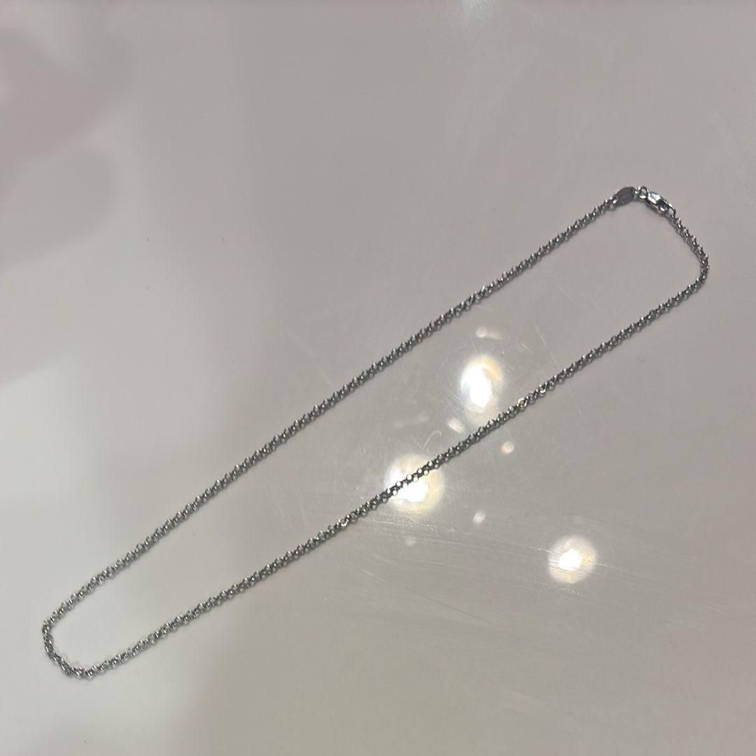 Chrome Hearts Roll Chain Necklace "Silver"