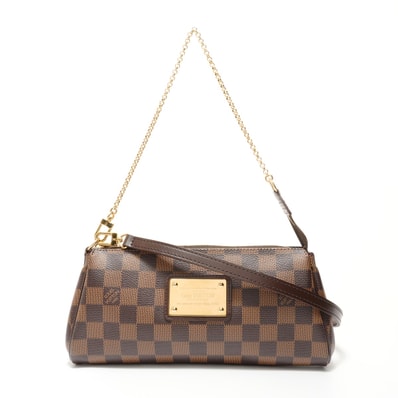 ヴィトン LV ダミエ アズール エヴァ 2012年製 ショルダーバッグ【中古】