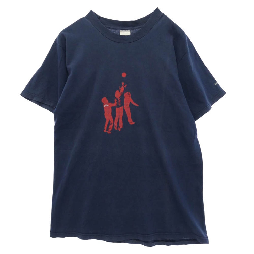 Supreme シュプリーム 90s ツルタグ Jump Ball Tee ジャンプボール Tシャツ 半袖カットソー ネイビー系【中古】