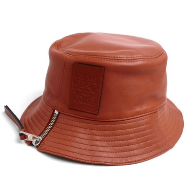 LOEWE ロエベ フィッシャーマンハット ハット タン 112.10.010 M ユニセックス【中古】【美品】