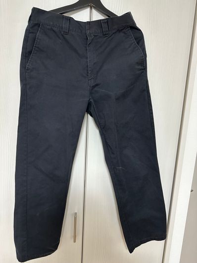 Supreme ブラック ワークパンツ 30インチ 2021ss