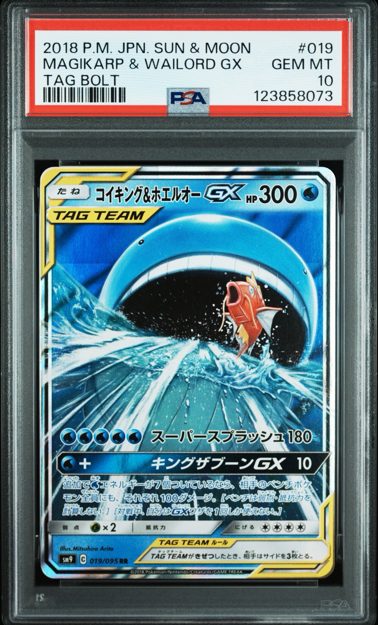コイキング&ホエルオーGX RR [SM9 019/095](拡張パック「タッグボルト」)