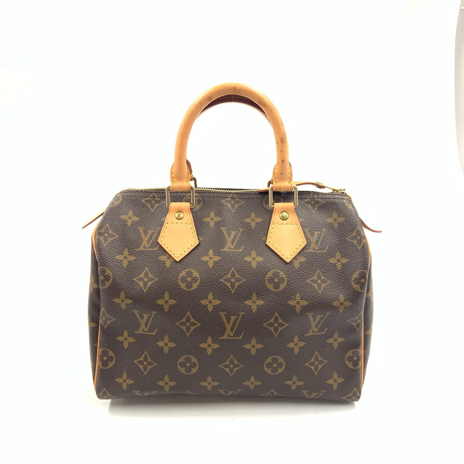 LOUIS VUITTON ルイヴィトン モノグラム スピーディ25 ハンドバッグ M46977 ブラウン