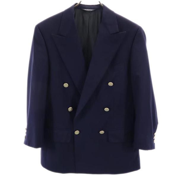 Burberrys バーバリーズ 90s オールド USA製 ダブル テーラードジャケット ネイビー