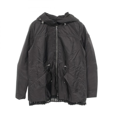 モンクレール MONCLER BAABA ナイロンジャケット 衣料品 アウター ナイロン レディース ブラック系 【中古】