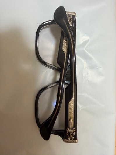 Chrome Hearts BOX OFFICER Optical Glasses "Black/Silver"