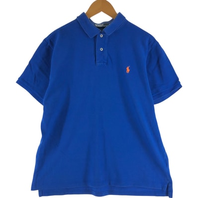 古着 ラルフローレン Ralph Lauren POLO RALPH LAUREN SLIM FIT 半袖 ポロシャツ メンズXL相当/eaa534008