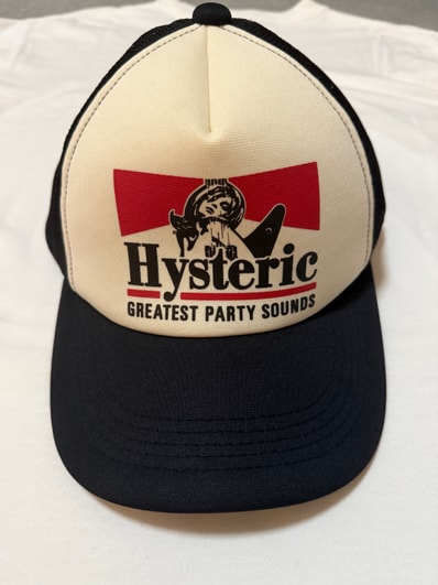 HYSTERIC GLAMOUR Guitar Girl Mesh Cap "Black" 02233QH05