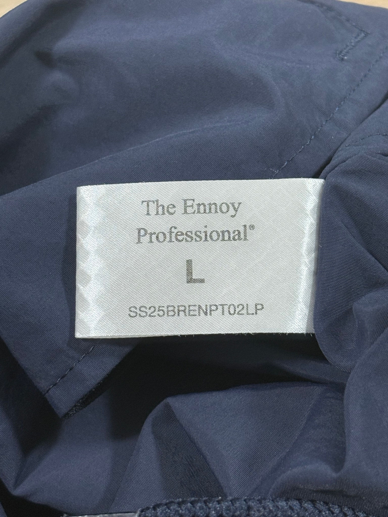 ENNOY Nylon Easy Shorts "Navy" (25SS) SS25BRENPT02LP