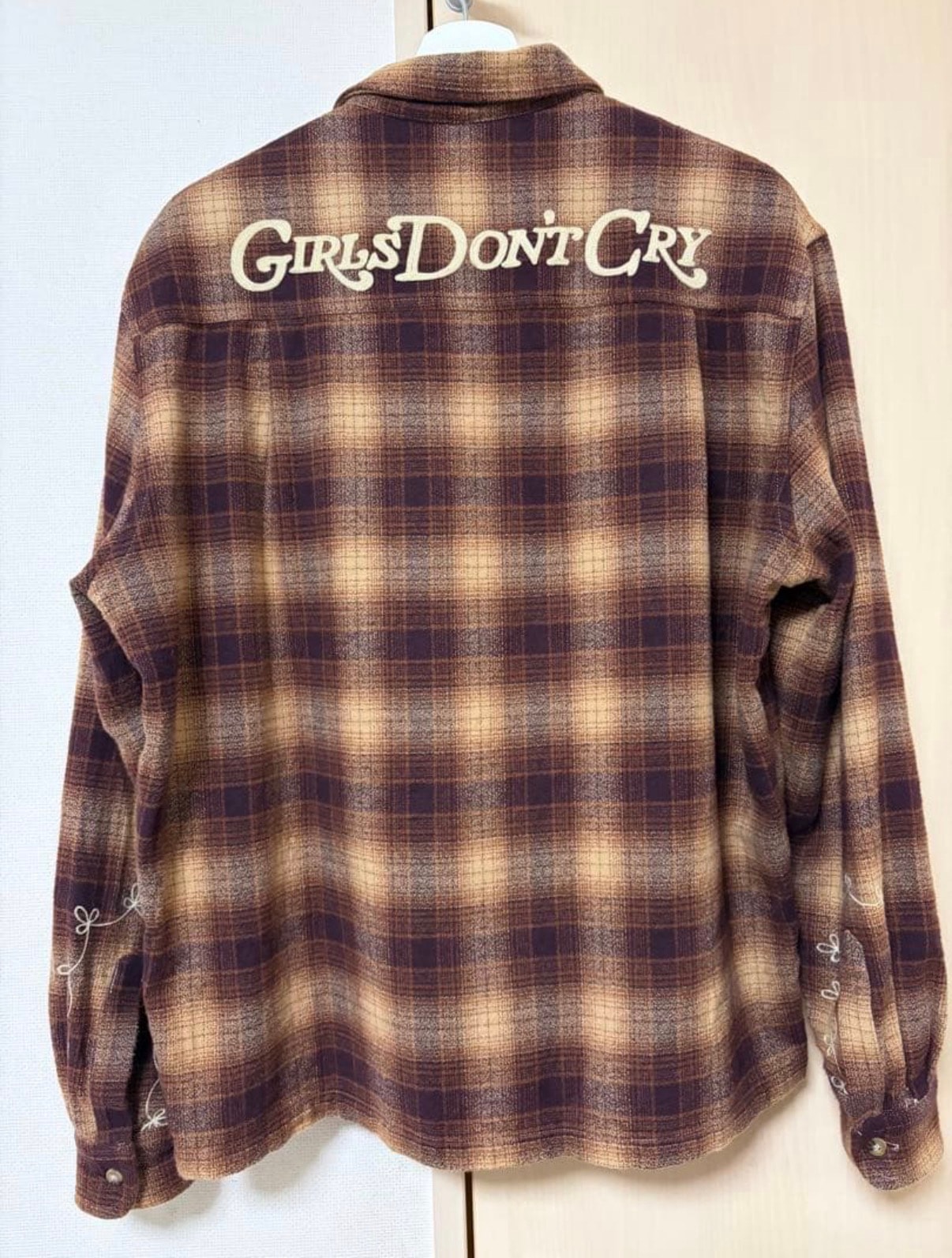 Girls Don't Cry x Cherry Los Angeles Western Flannel Shirt "Brown"