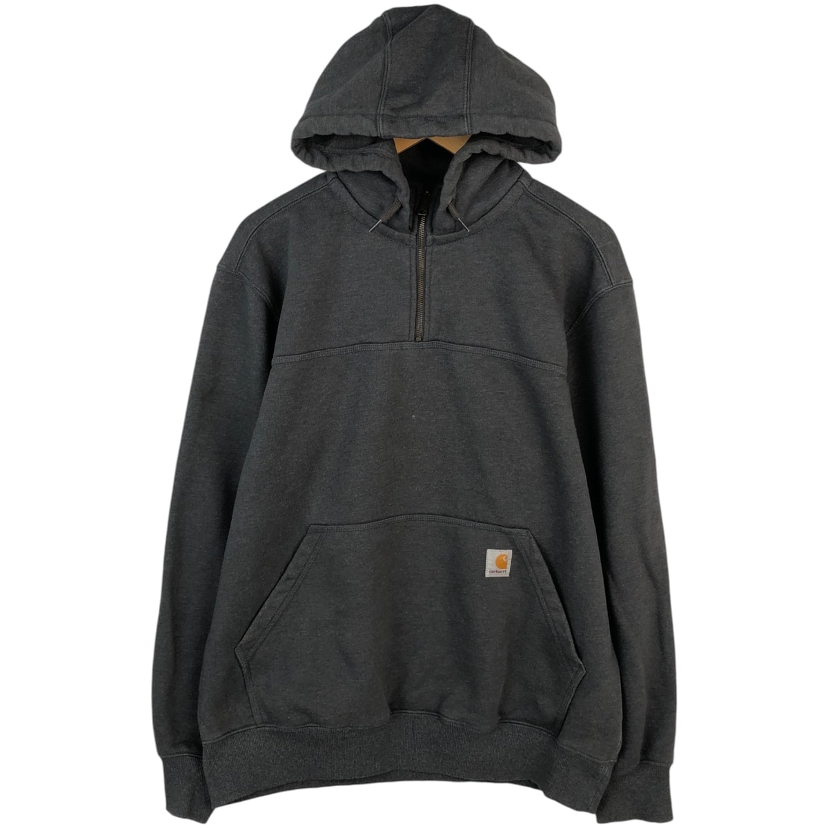 古着 カーハート Carhartt Loose Fit スウェットハーフジップパーカー メンズL相当/eaa624578
