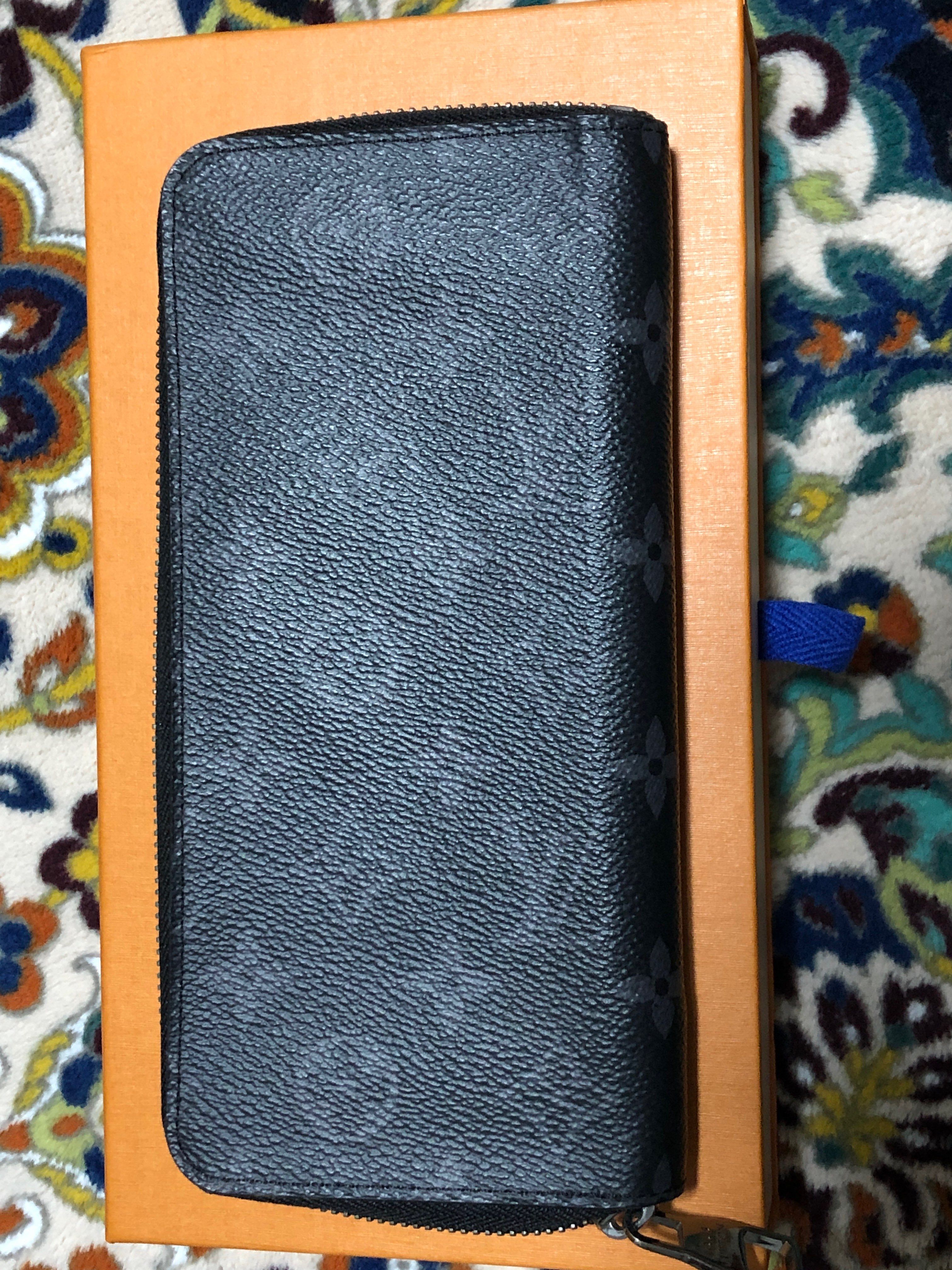 Louis Vuitton Zippy Wallet Vertical Monogram Eclipse