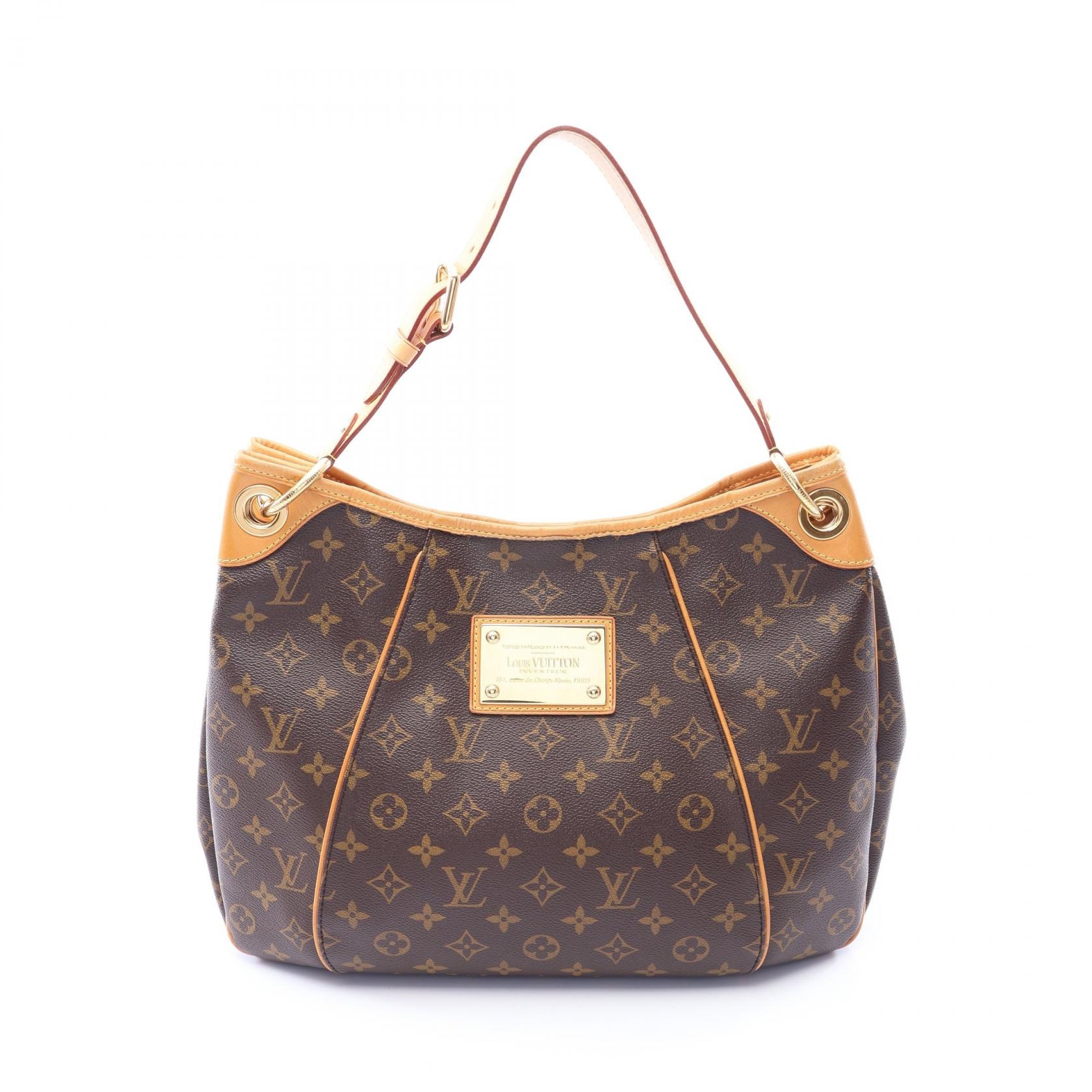 ルイ・ヴィトン LOUIS VUITTON ガリエラPM ショルダーバッグ バッグ PVCコーティングキャンバス レザー モノグラム レディース ブラウン系 M56382 【中古】