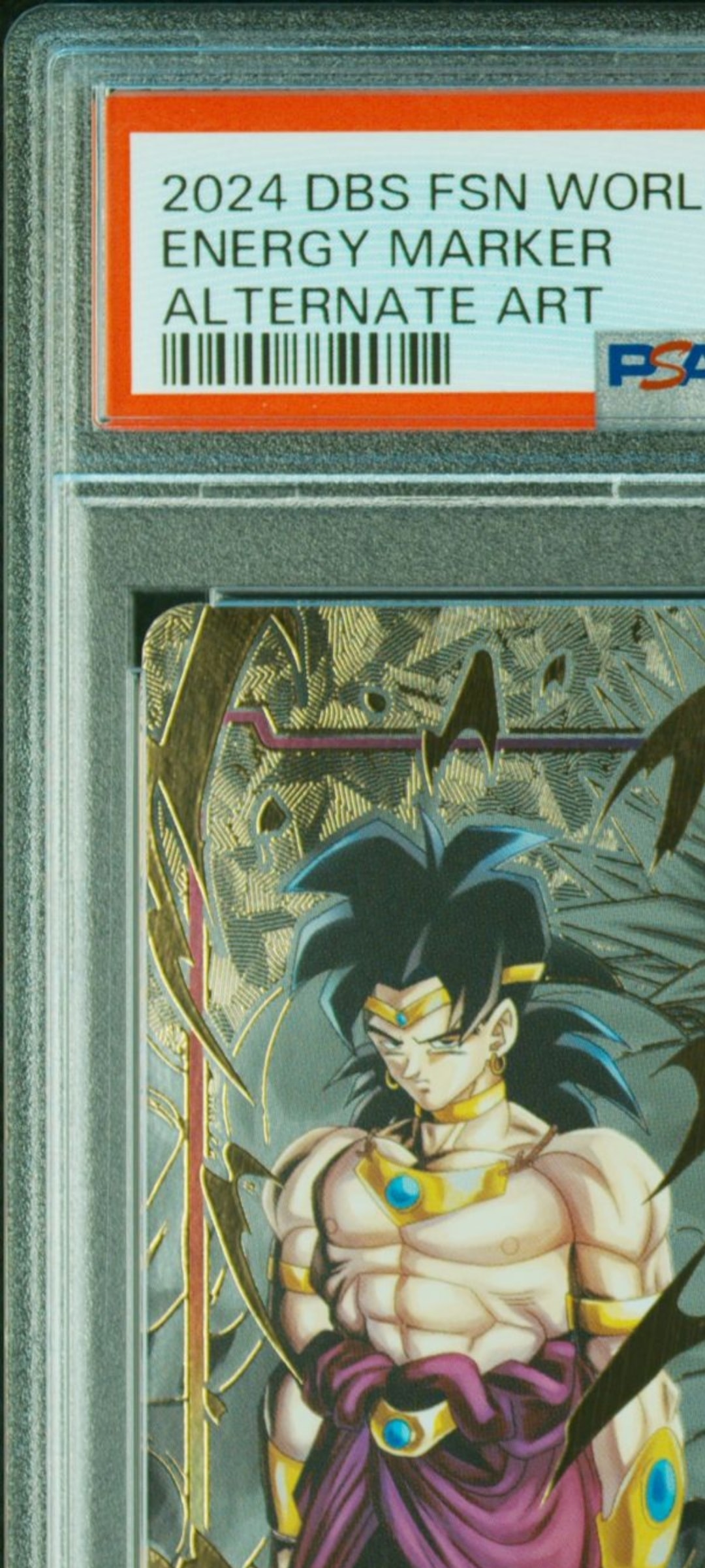 PSA 10]Energy Marker(Broly) * [E01-03](FUSION WORLD Promotion Card Pack  "Energy Marker Pack 01" ) | SNKRDUNK