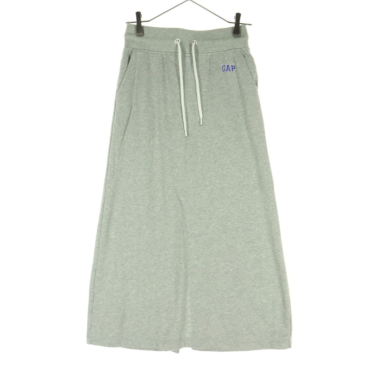 美品 GAP ギャップ スウェット ロングスカート XS グレー