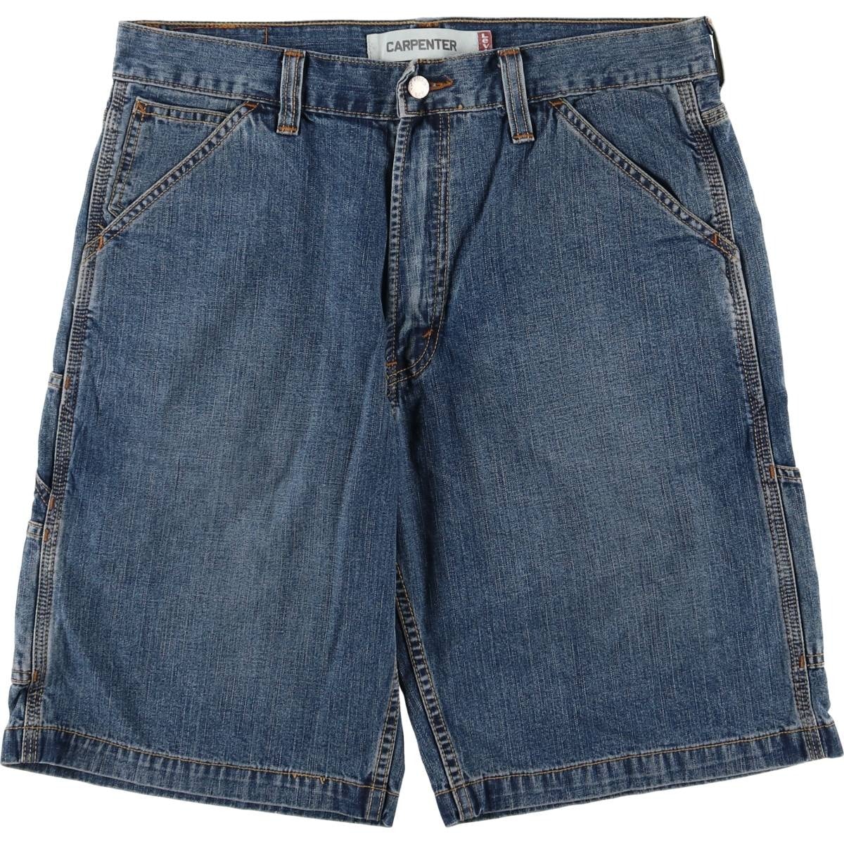 古着 リーバイス Levi's CARPENTER デニムペインターショーツ ハーフパンツ メンズw34相当/eaa548519