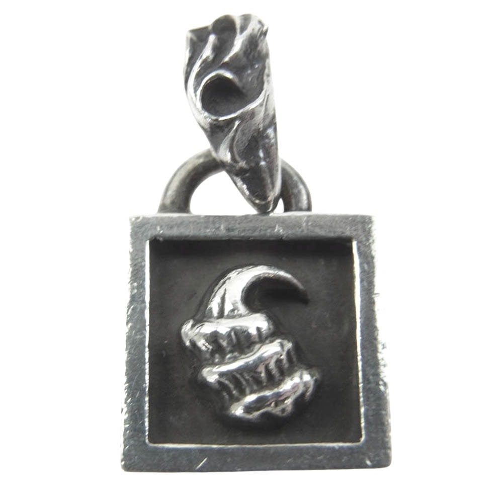 Chrome Hearts Framed Crow Charm "Silver"