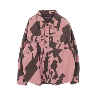 ルイ・ヴィトン LOUIS VUITTON ダブルフェイス オーバーシャツ 衣料品 アウター コットン メンズ マルチカラー RM231M TB4 HOS01W 【中古】
