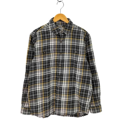 RELAXED FIT BD チェックネルシャツ【1140917787195】