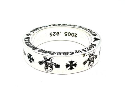 Chrome Hearts 6mm Spacer Ring Harristeeter "Silver"