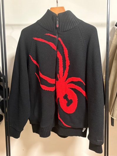 Supreme x Spyder WINDSTOPPER Zip Up Sweater "Black"