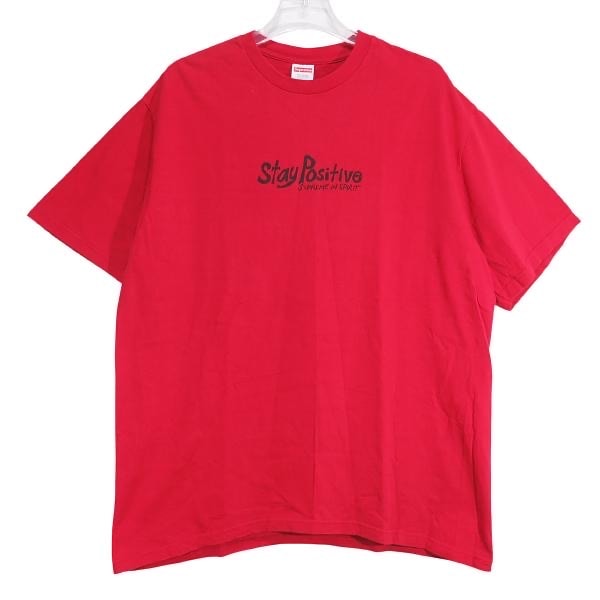 Supreme Stay Positive Tee "Red"