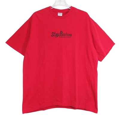 Supreme Stay Positive Tee "Red"