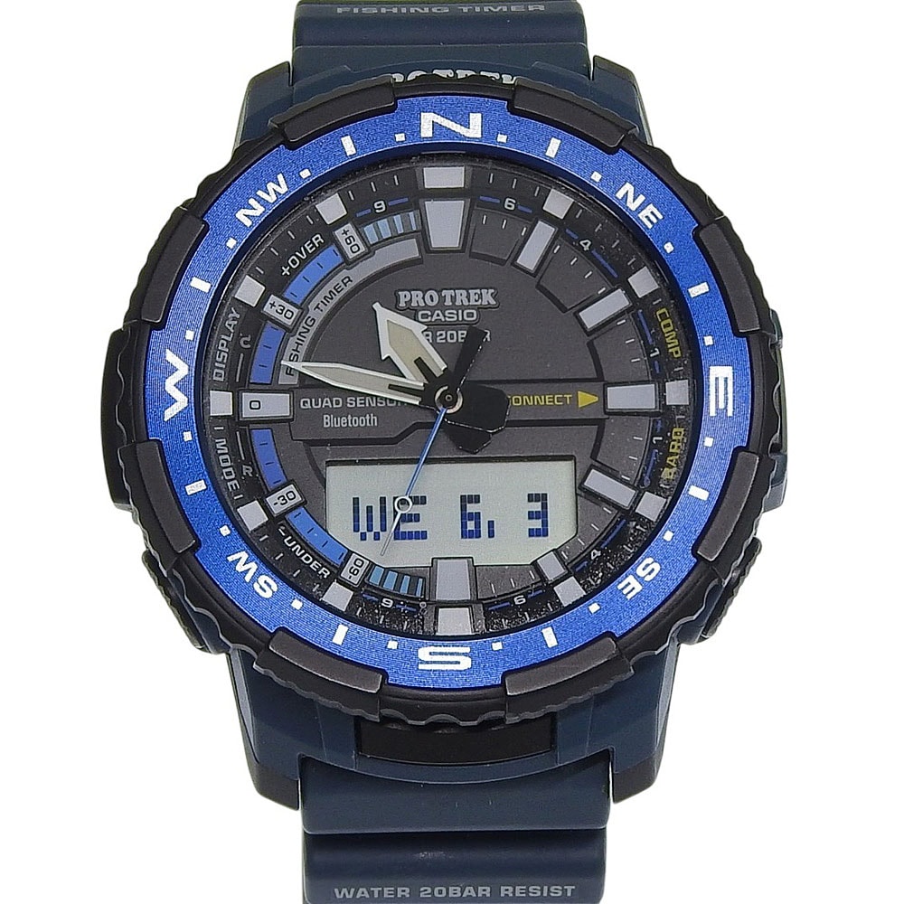 カシオ プロトレック アングラーライン フィッシングタイマー PROTREK P