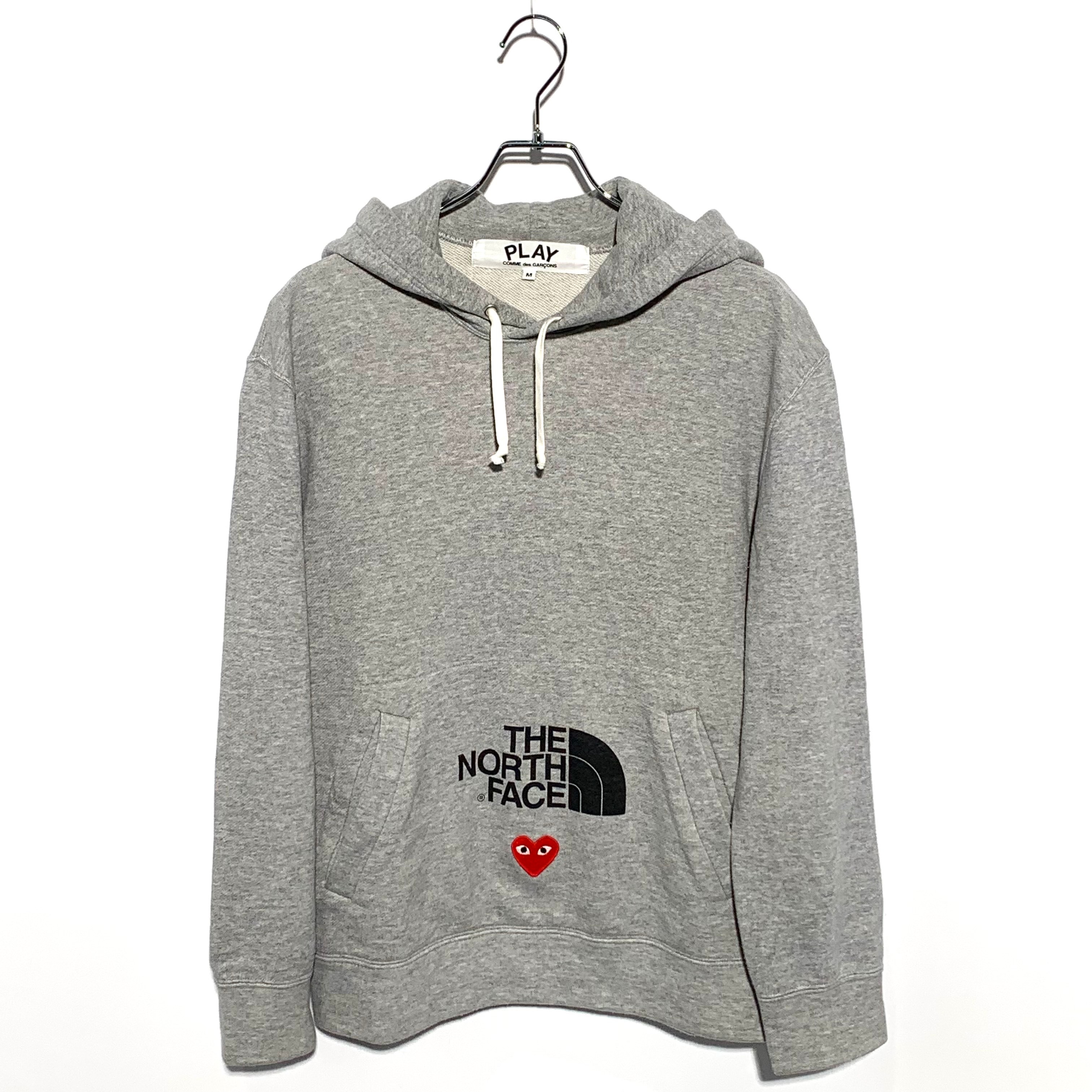 PLAY COMME des GARCONS × THE NORTH FACE PullOver Hodie Grey