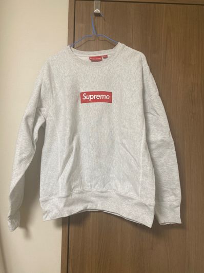 Supreme Box Logo Crewneck Sweatshirt "Ash Grey" (18FW)