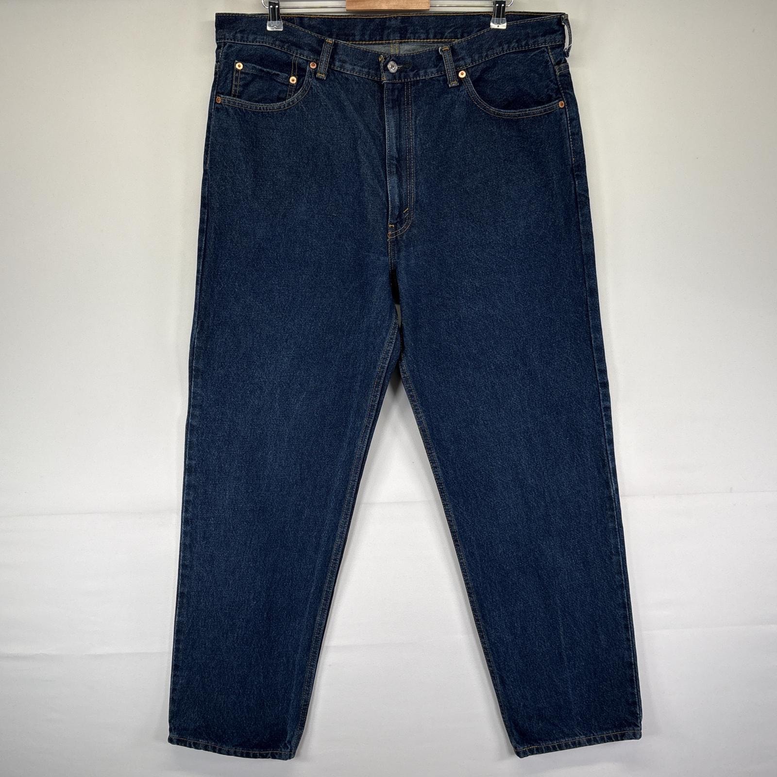 古着 リーバイス Levi's デニムパンツ 550 テーパード ジーンズ ジーパン 5ポケット 長ズボン 大きいサイズ w40 L32 インディゴブルー メンズ