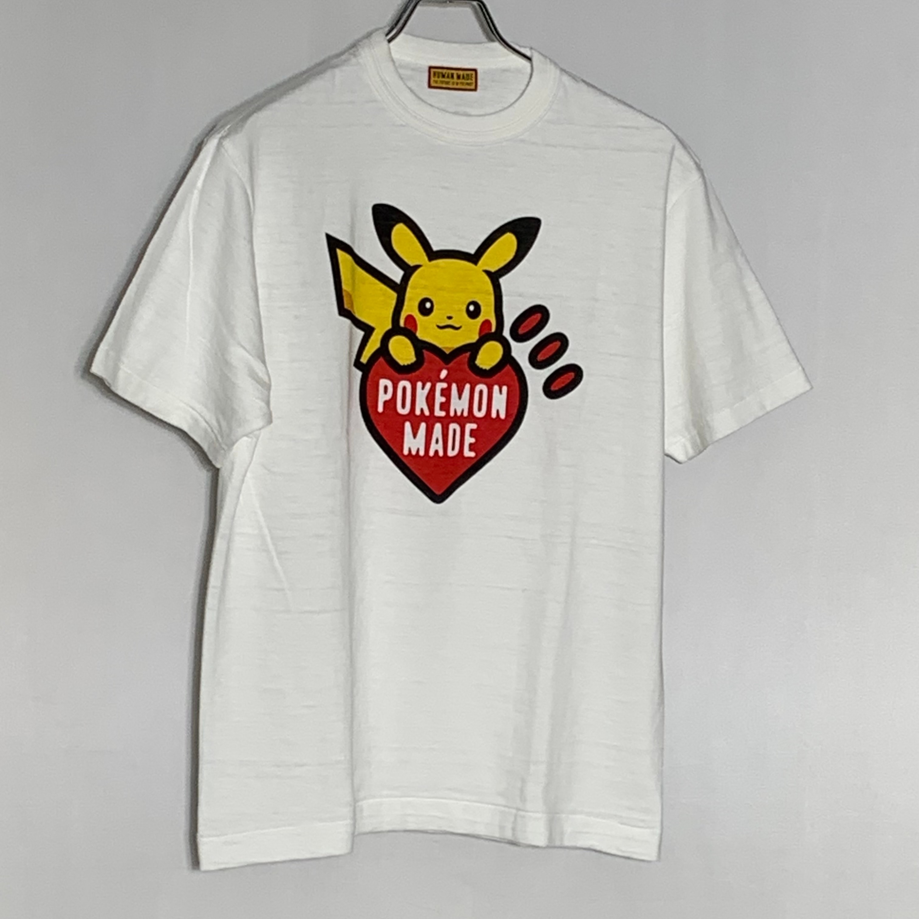 HUMAN MADE x Pokemon Made Graphic T-Shirt (Pikachu) Online Store "White"