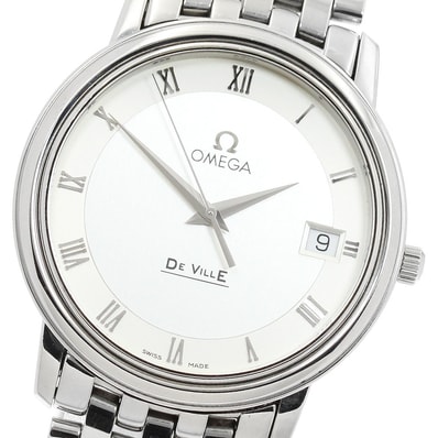 オメガ デビル プレステージ デイト 4510.33 メンズ 【中古】