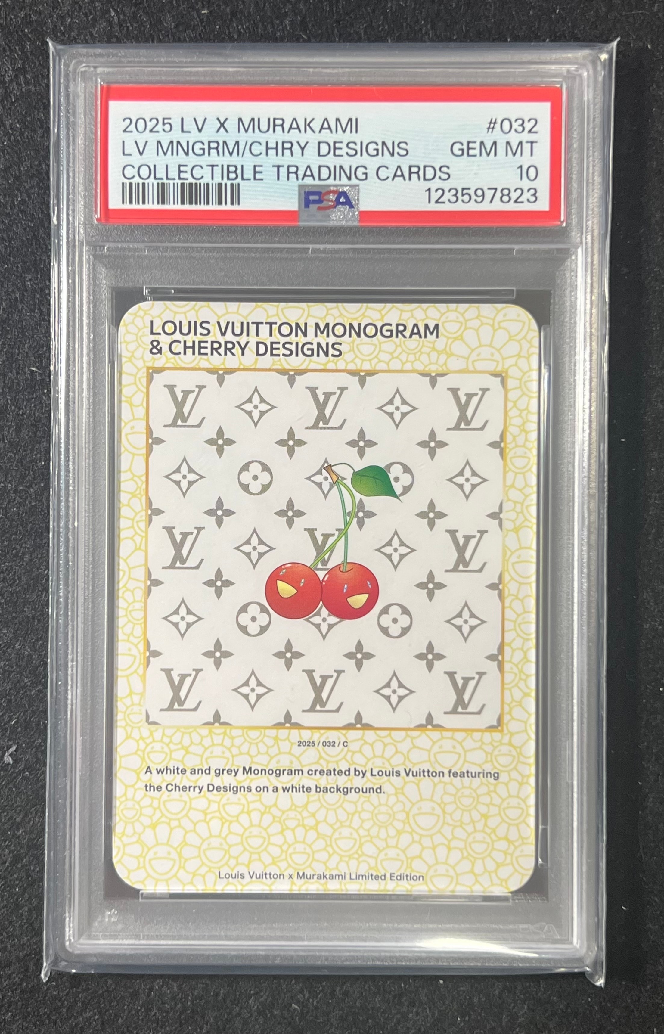 PSA10】ルイヴィトン モノグラム & チェリーデザインズ C [2025