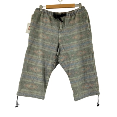 ネイティブ柄 ウールクライミングクロップドパンツ【1140507126533】