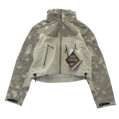 ARC'TERYX アークテリクス ジャケット 29144 Olena Komorebi Cropped Jacket Women's GORE-TEX ゴアテックス ウィメンズ オレナ コモレビ クロップ ジャケット グレー系 S【極上美品】【中古】