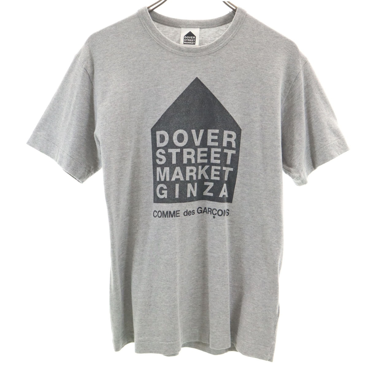 DOVER STREET MARKET ドーバーストリートマーケット 2012年 日本製 半袖 Tシャツ M グレー コムデギャルソン
