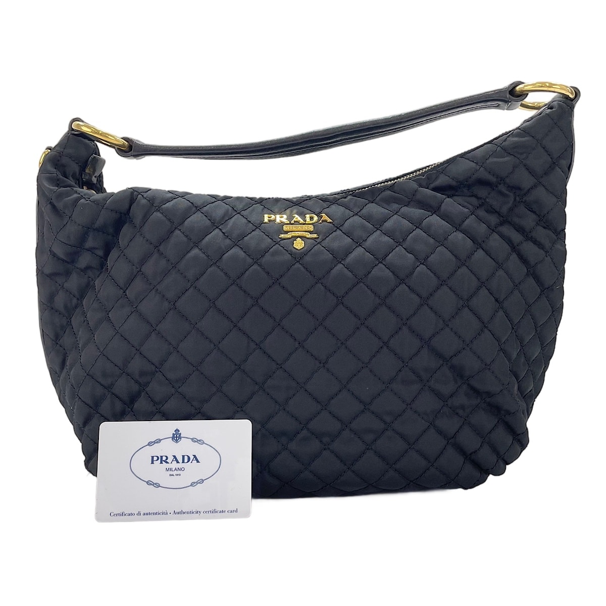 プラダ PRADA ナイロン ショルダーバッグ【中古】
